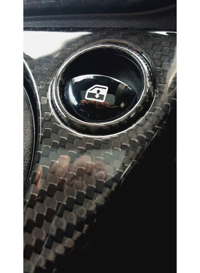 Fiat Abarth 595 2016-> Quadro de controle do interruptor da janela