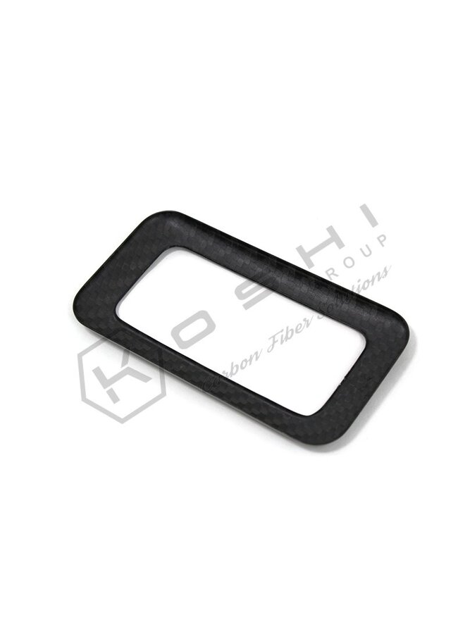 Cornice illuminazione interna Fiat Abarth 500/595 in fibra di carbonio