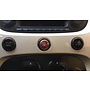 Rivestimento pulsantiera cruscotto Fiat Abarth 500/595 in fibra di carbonio