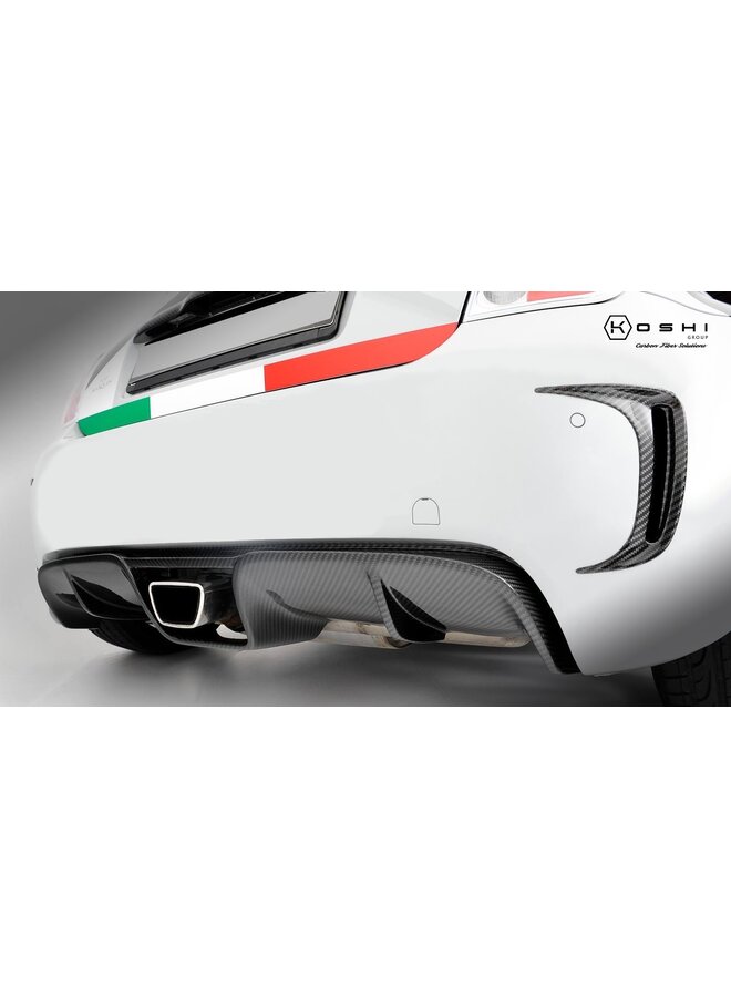 Fiat Abarth 500/595 Carbon Fiber Center Exhaust Diffuser