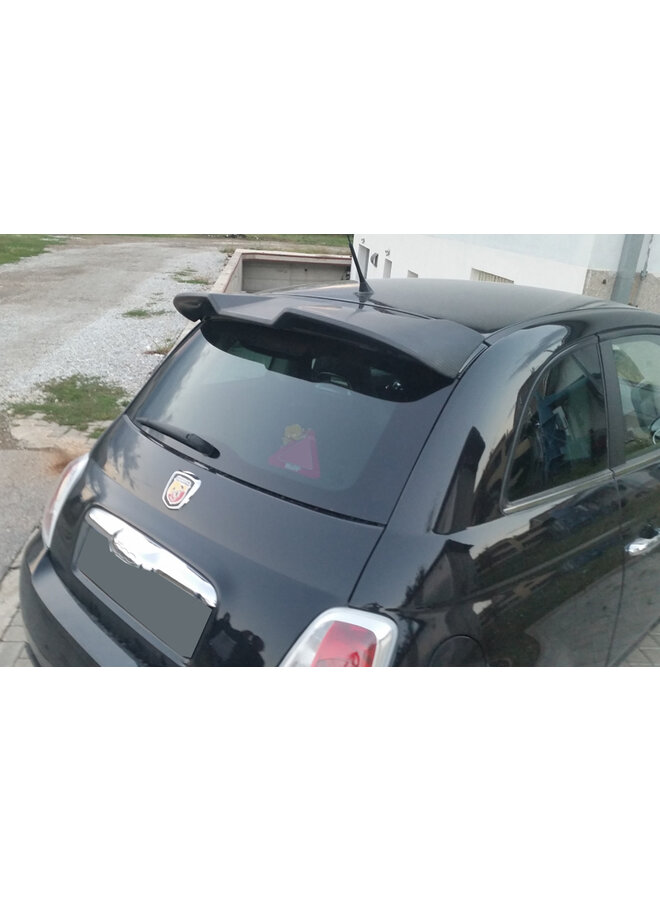 Aileron arrière agressif en fibre de carbone Fiat Abarth 500/595