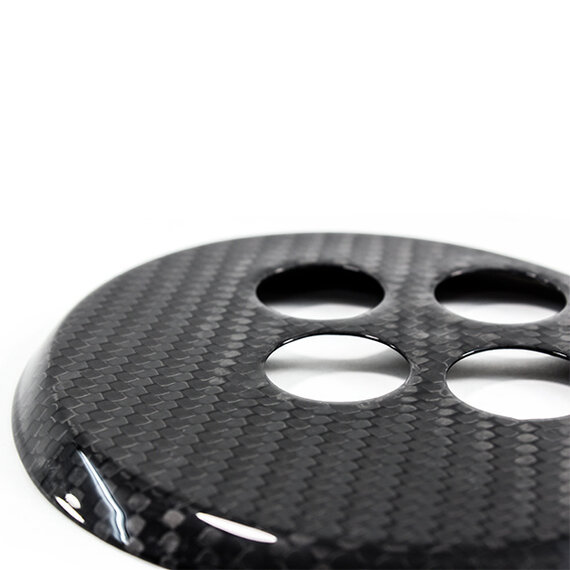 Fiat 500 Abarth Carbon Fiber Automaat Versnellings cover