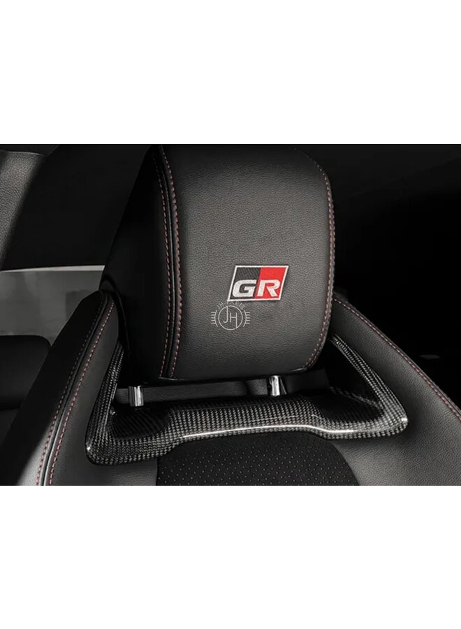 Toyota Yaris GR Carbon headrest inlay