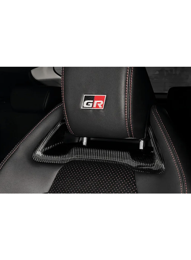 Toyota Yaris GR Carbon headrest inlay