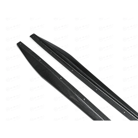 Estensioni delle minigonne laterali in carbonio per Toyota Yaris GR