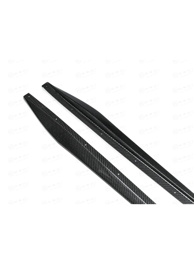 Toyota Yaris GR Carbon side skirt extensions