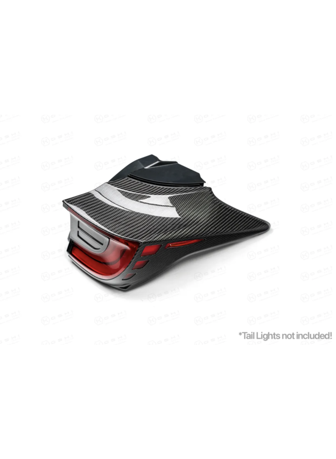 Toyota Yaris GR Carbon tail lamp cover hoods