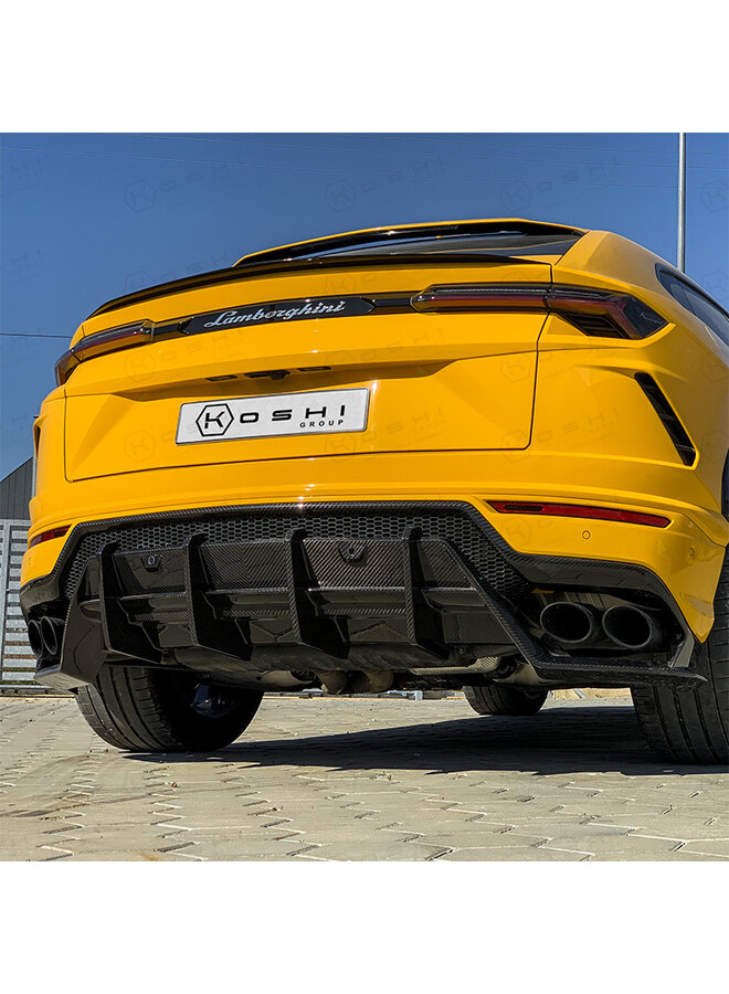 Diffusore in carbonio Lamborghini Urus