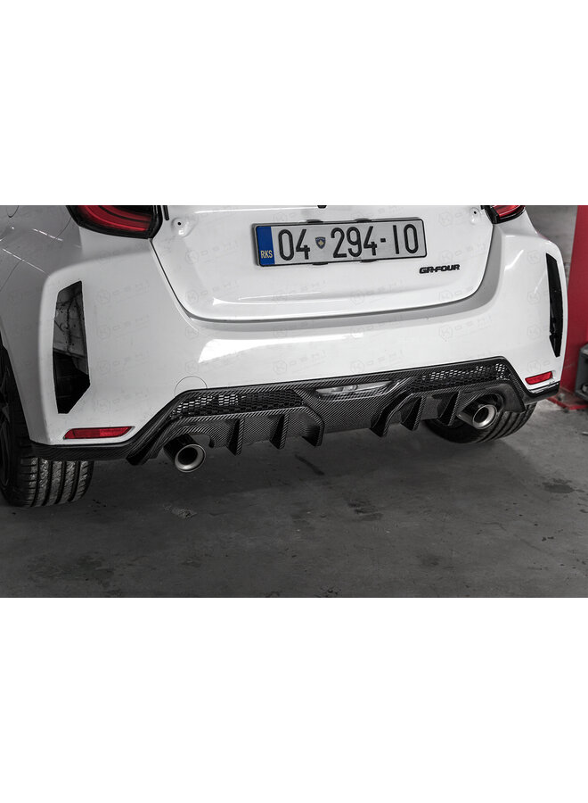 Toyota Yaris GR Carbon diffuser