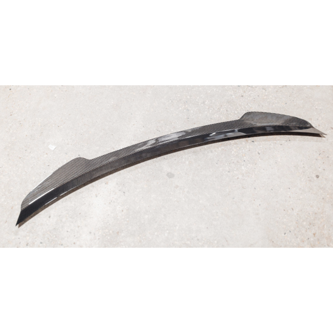Audi A7 S7 RS7 C7 Labbro dello spoiler del bagagliaio in carbonio