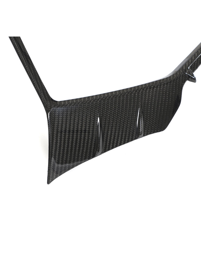 Audi RS6 RS7 C8 Carbon front grill edge