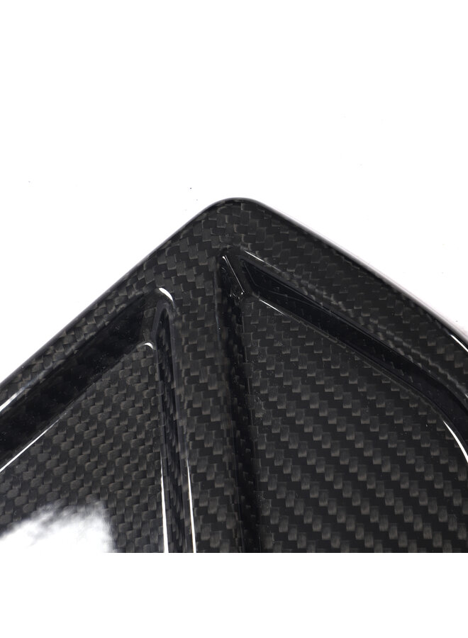 Ventilación lateral del parachoques trasero Audi RS7 C8 Carbon