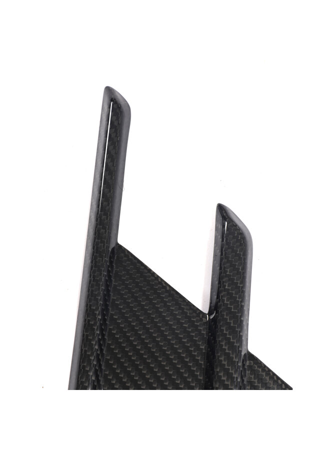 Aération latérale de pare-chocs arrière en carbone Audi RS7 C8