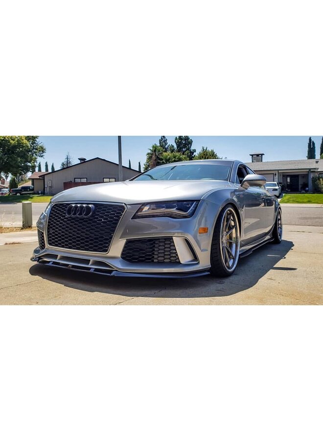 Carbon voorlip splitter Audi RS7 C7