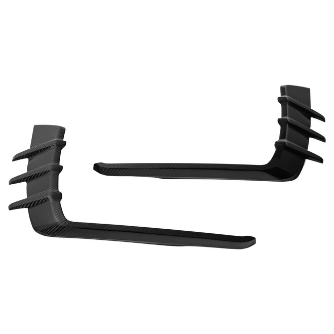 Audi RSQ8 Urban carbon canards voorbumper