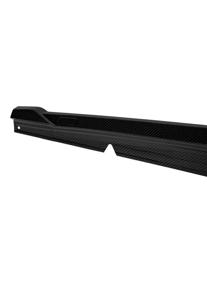 Audi RS3 8Y Carbon side skirt extensions