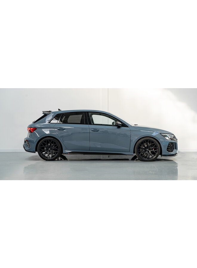 Audi RS3 8Y Estensioni minigonne laterali in carbonio