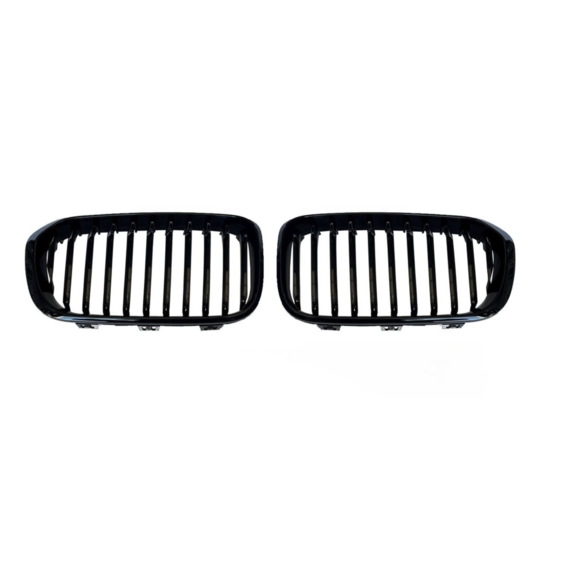 BMW 1 Series F20 F21 LCI Facelift high-gloss black grill kidney grille