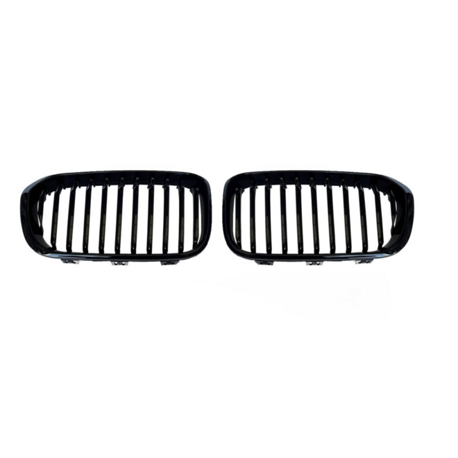 Calandre noire brillante pour BMW Série 1 F20 F21 LCI Facelift