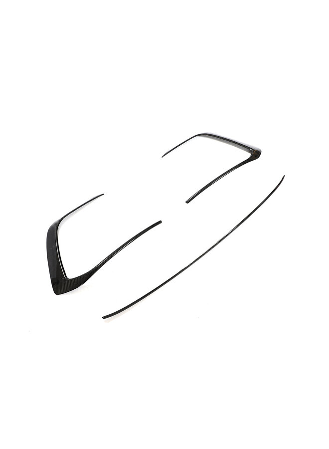 Volkswagen golf 8 GTI Carbon front bumper trim