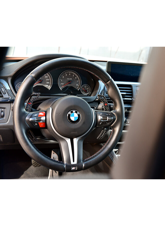 BMW F80 F82 F83 F87 M2 M3 M4 Palettes de changement de vitesse magnétiques en carbone