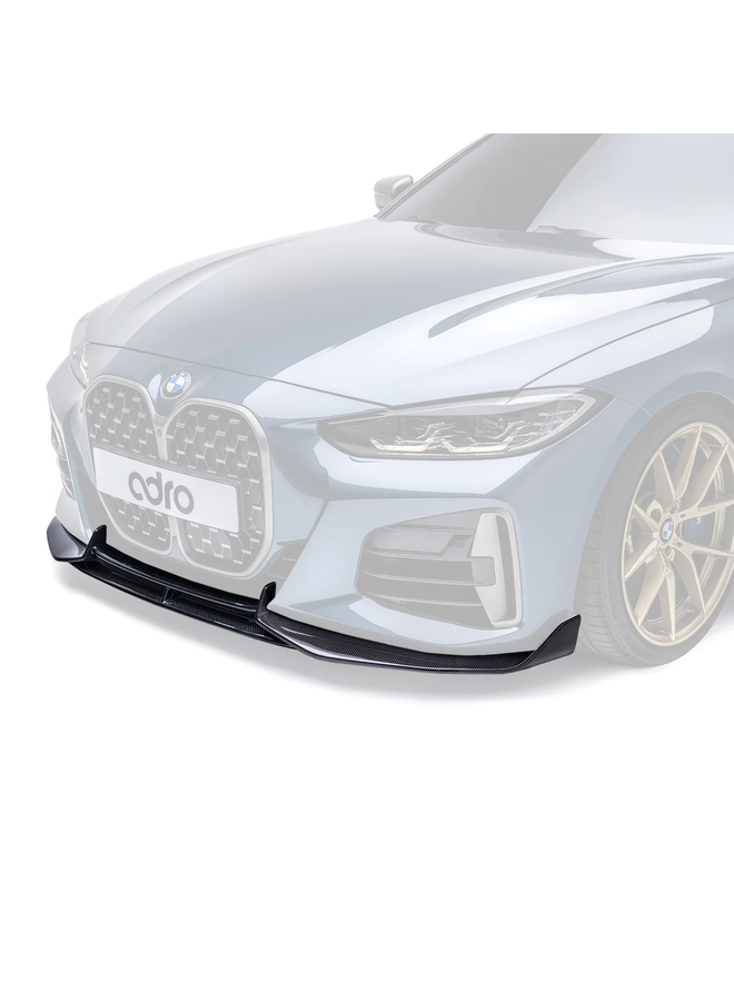 Séparateur de lèvre avant en carbone BMW G22 M440i Adro