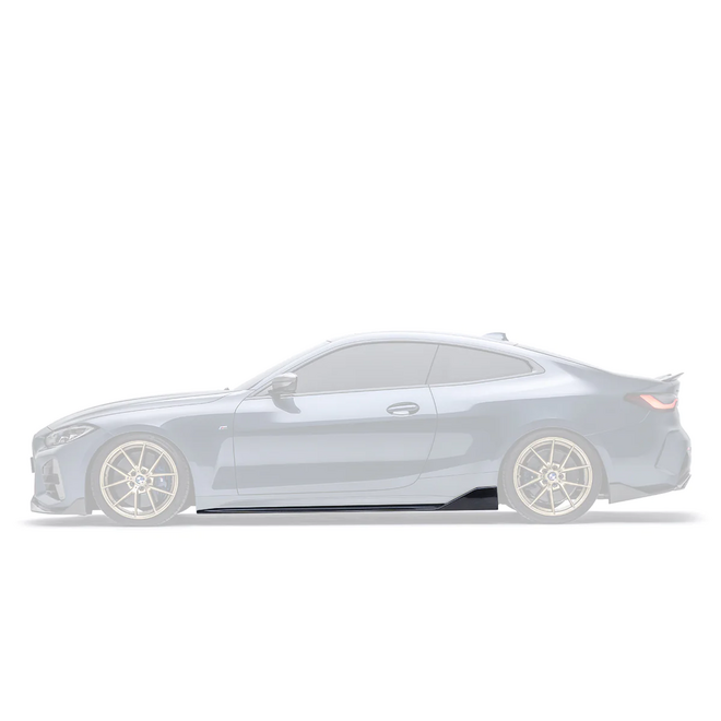 Extensiones de faldones laterales de carbono BMW G22 Serie 4 M440i