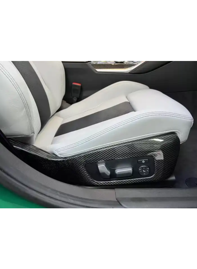 BMW G80 G81 G82 G83 M3 M4 Assento de assento de carbono com borda