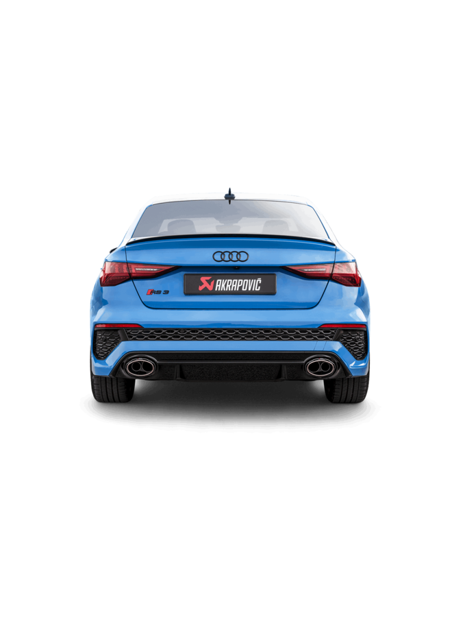 Audi RS3 Limousine 8Y Akrapovic Abgasanlage