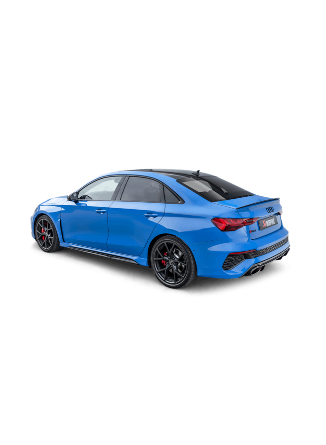 Audi RS3 Sedan 8Y Akrapovic uitlaatsysteem