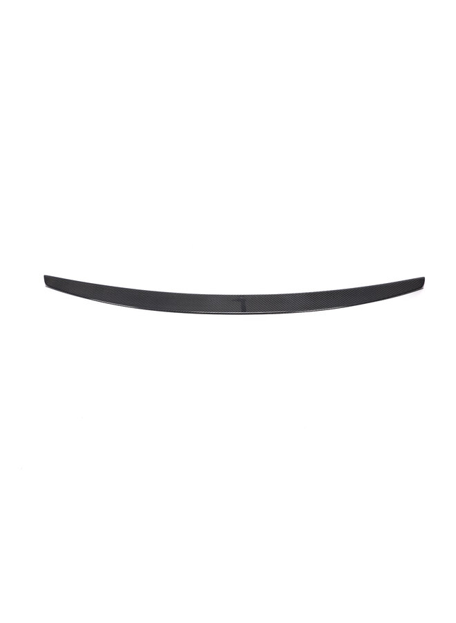 Porsche Panamera carbon trunk spoiler lip