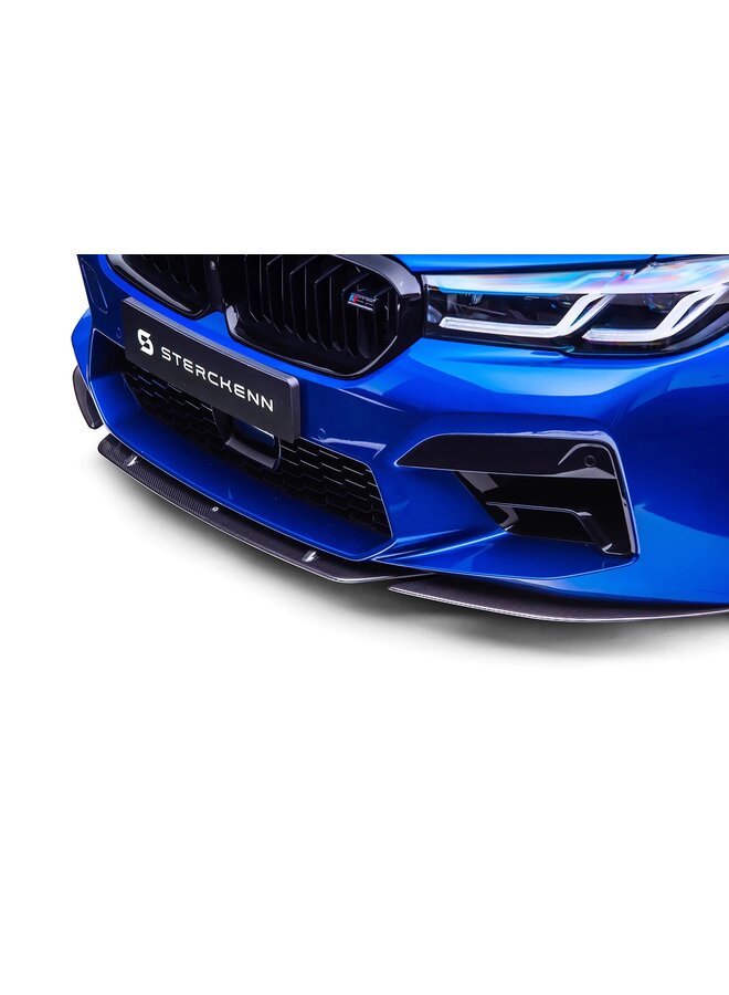 BMW F90 M5 LCI Facelift carbon front lip splitter