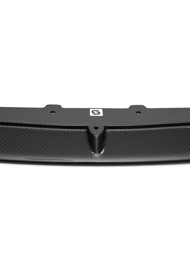 BMW F91 F92 F93 M8 Divisor de lábios dianteiro em carbono