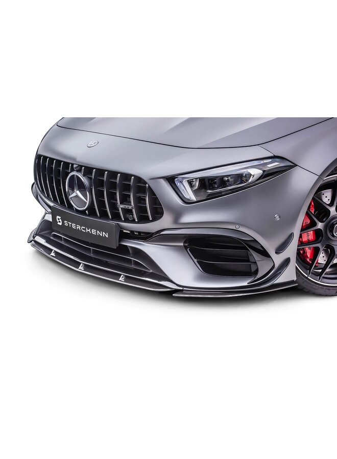 Mercedes A45 W177 carbon front lip splitter