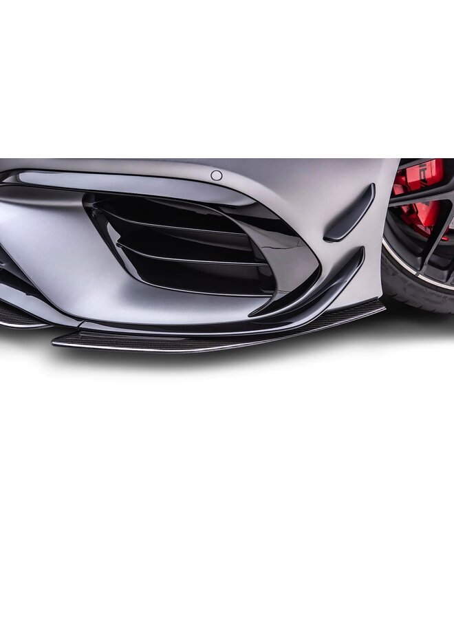 Divisor de lábios dianteiro em carbono Mercedes A45 W177