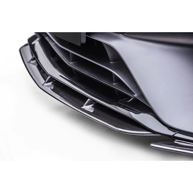 Mercedes A45 W177 carbon front lip splitter