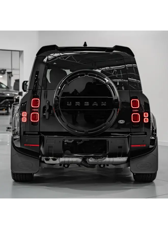 Land Rover Defender 90 / 110 Urban hoogglans zwarte kofferbak dak spoiler