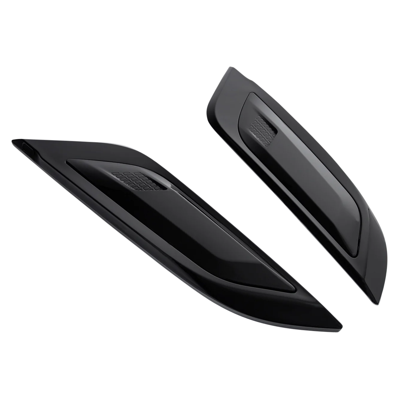 Élévateurs De Capot 20mm Noir Brillant - Pour Ford Focus MK1 RS, Fiesta MK5, Escort - Neuf