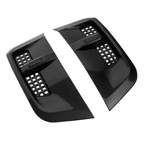 Land Rover Defender 90 / 110 Urban high-gloss black side screen air scoops