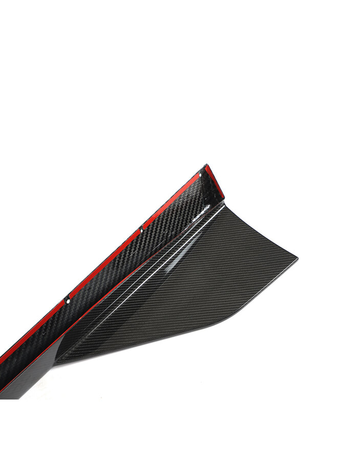 Extensões de saia lateral McLaren 540 570 Carbon