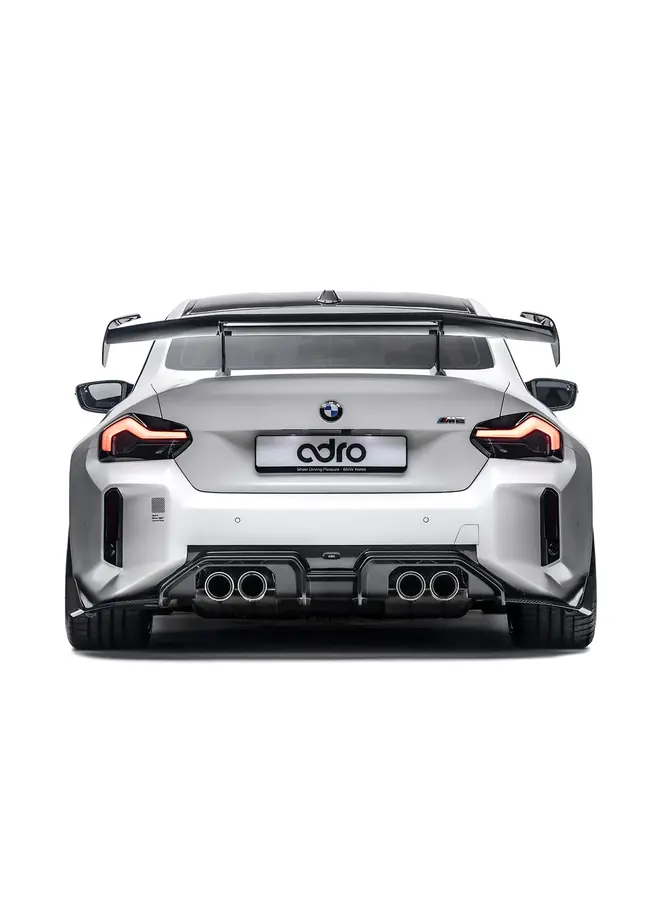 BMW G87 M2 Adro carbon diffuser