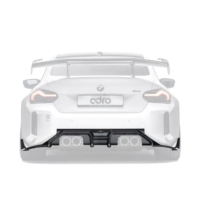 BMW G87 M2 Adro carbon diffuser