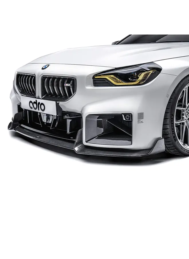 BMW G87 M2 Adro carbon voorlip splitter