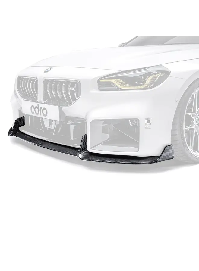 BMW G87 M2 Adro carbon front lip splitter