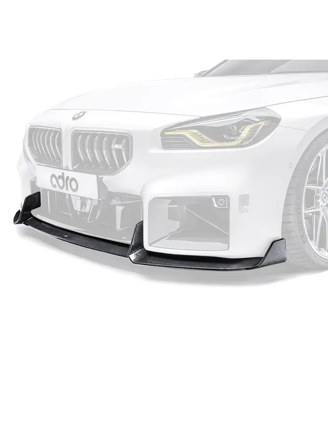 BMW G87 M2 Adro carbon voorlip splitter