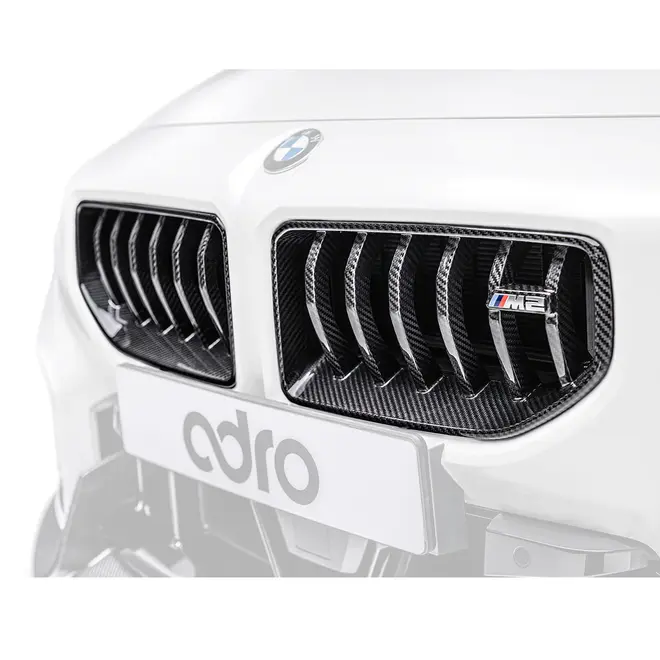 Griglia renale BMW G87 M2 Adro con griglia in carbonio