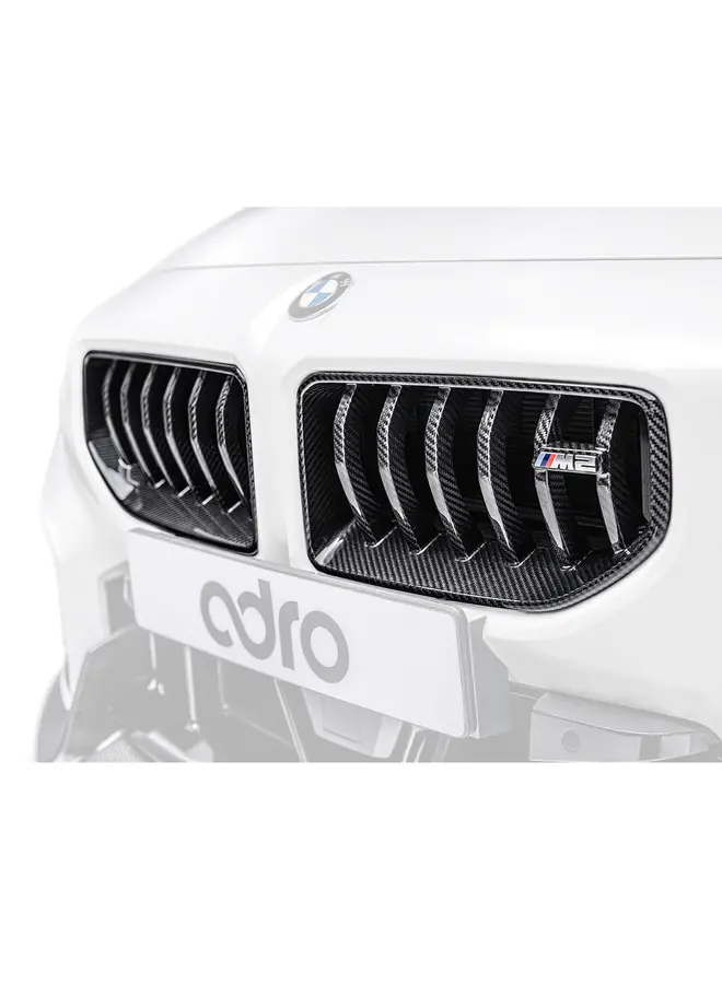 BMW G87 M2 Adro carbon grill kidney grille