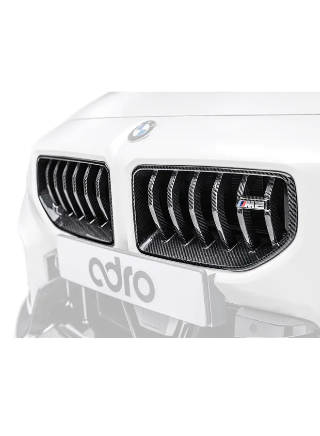Parrilla de riñón BMW G87 M2 Adro carbon grill