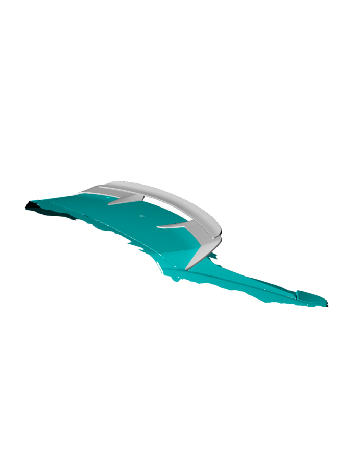 Audi RSQ8 Carbon AB roof spoiler