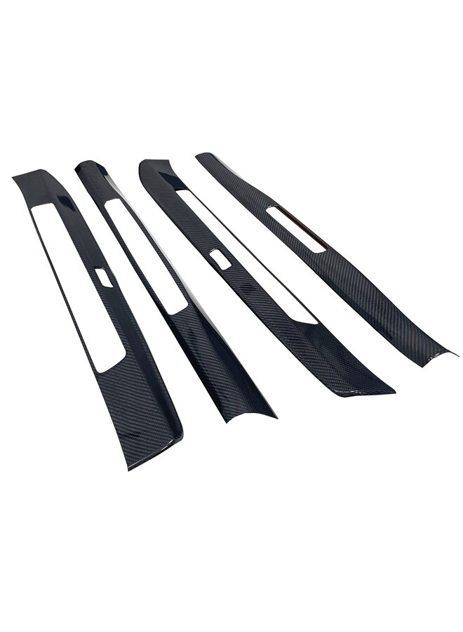 Porsche 992 911 Carbon interieur lijsten trim set